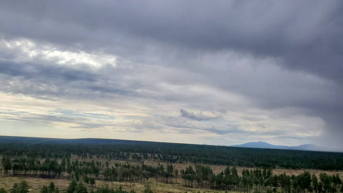 The canyon from above