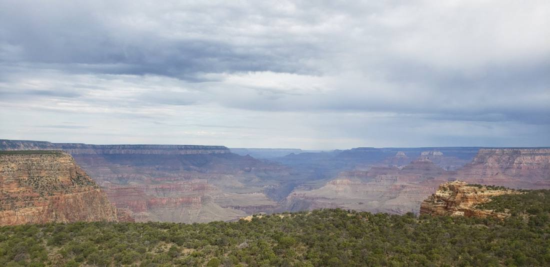 The canyon from above