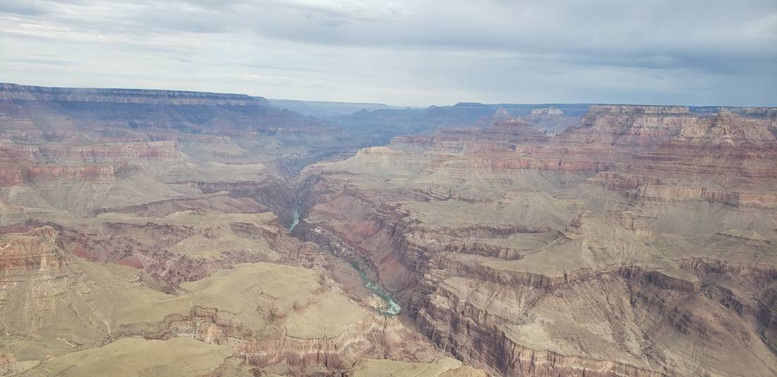 The canyon from above