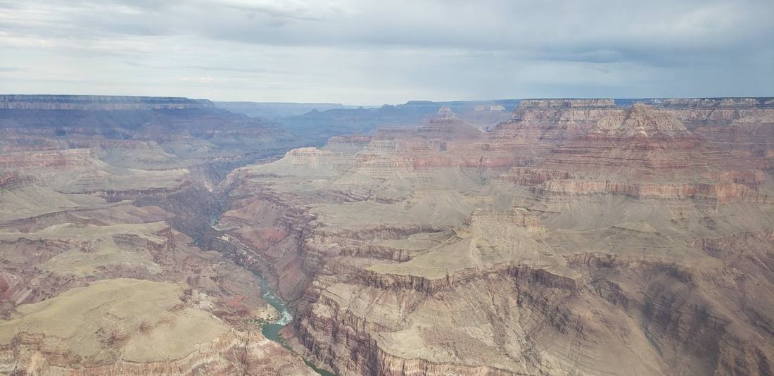 The canyon from above