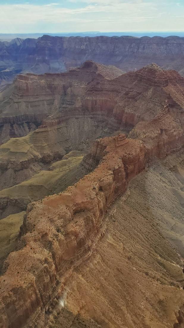 The canyon from above
