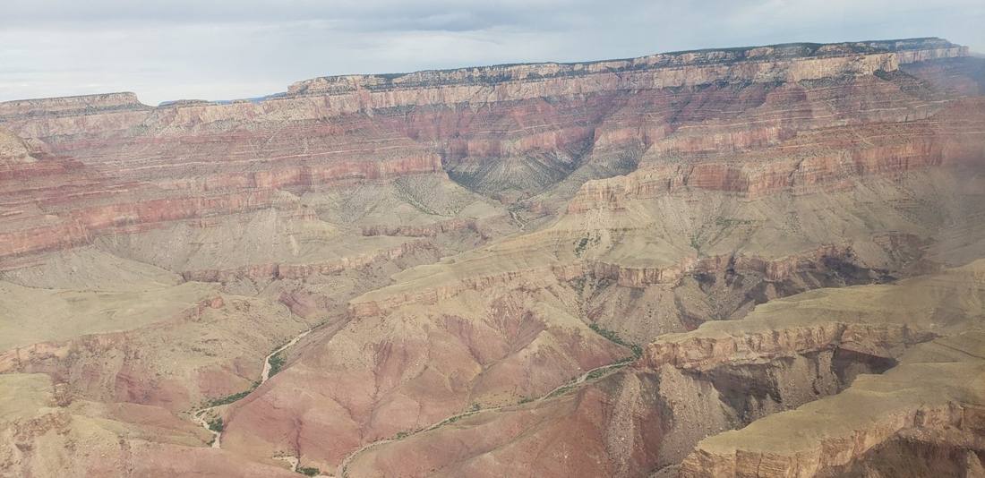 The canyon from above