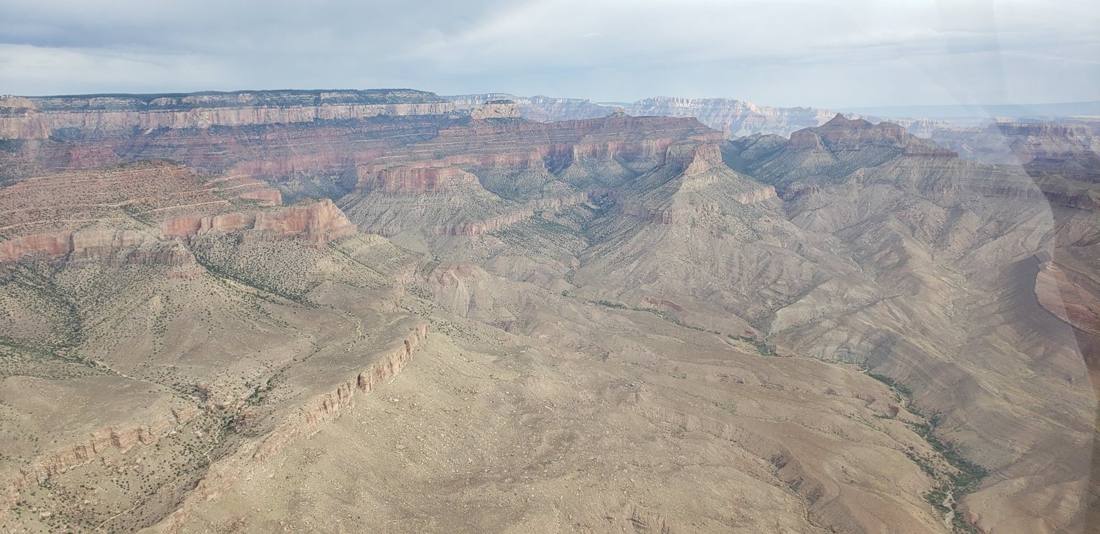The canyon from above