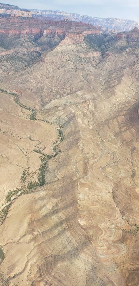 The canyon from above