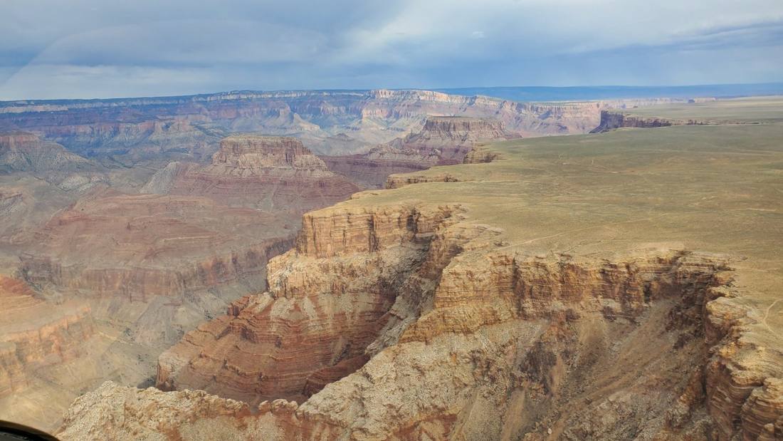 The canyon from above