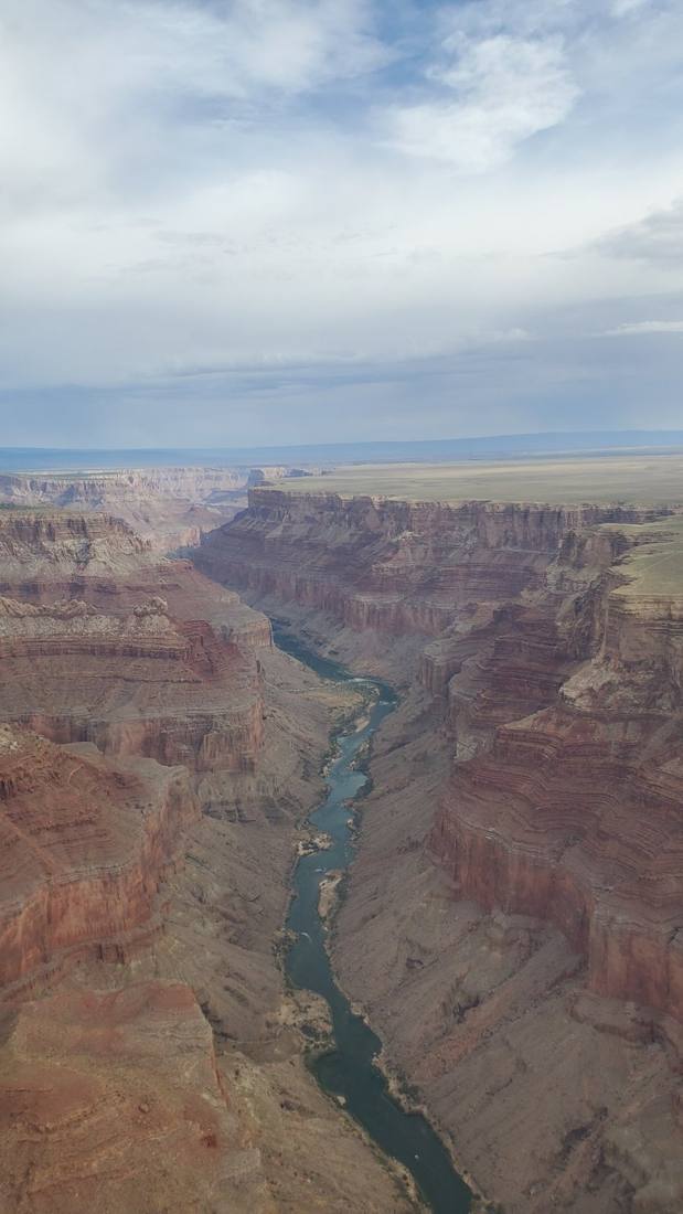 The canyon from above