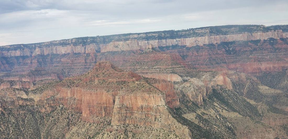 The canyon from above