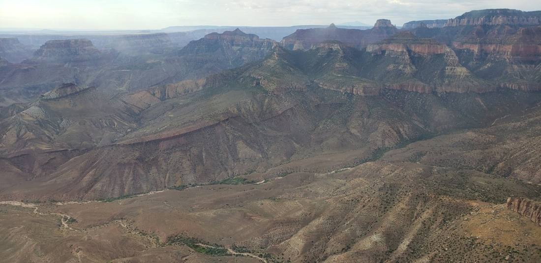 The canyon from above
