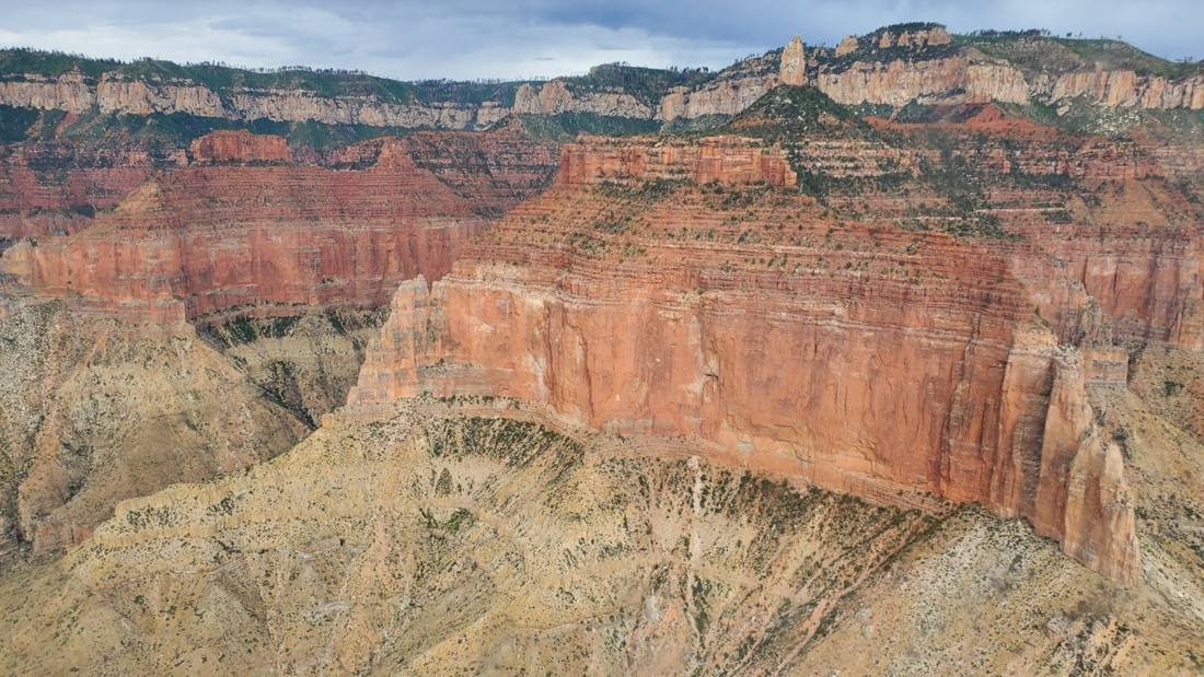 The canyon from above