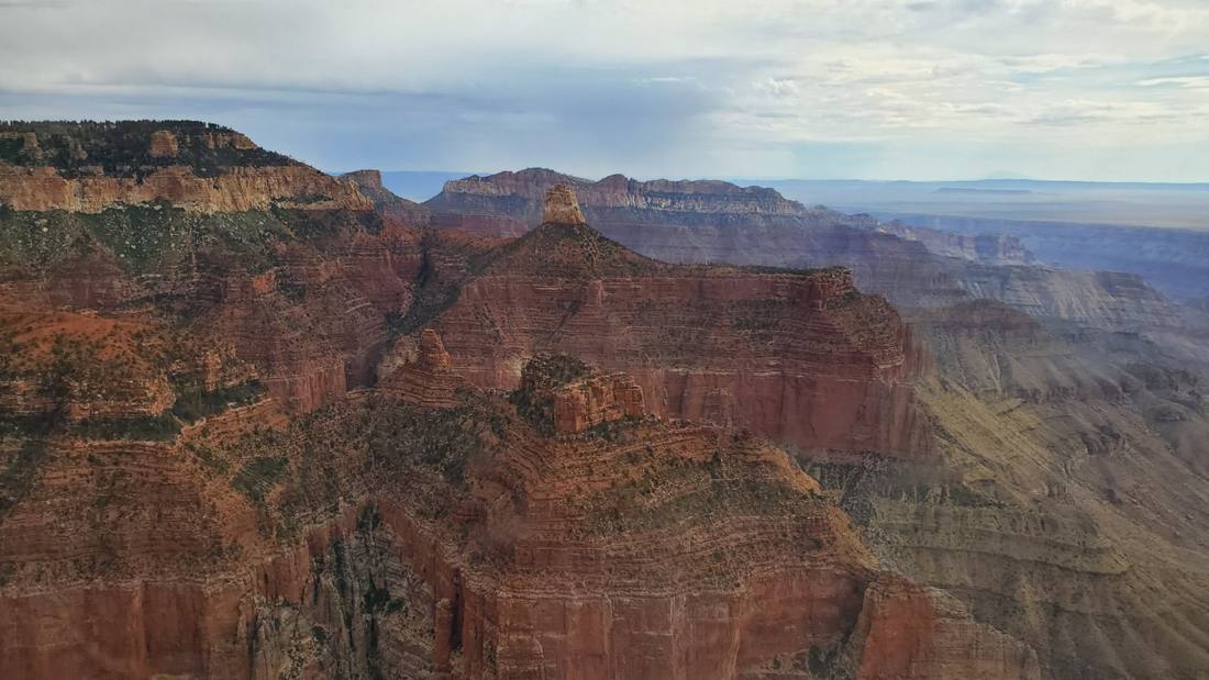 The canyon from above