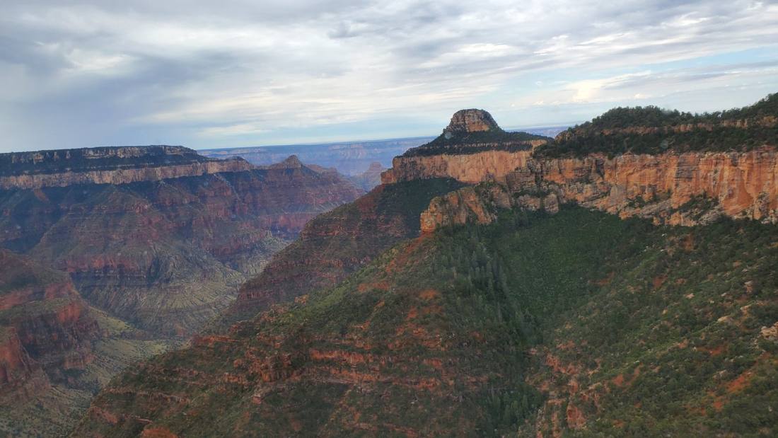 The canyon from above