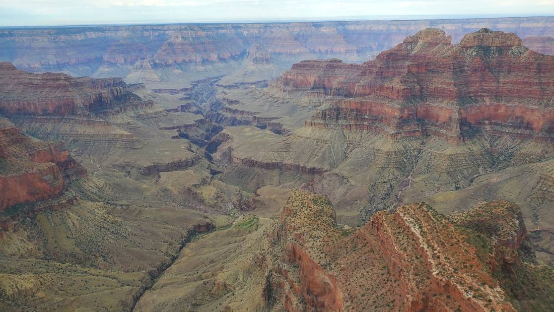 The canyon from above