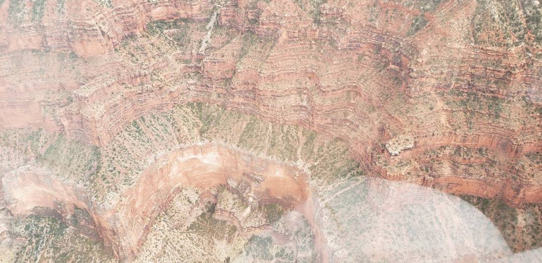 The canyon from above