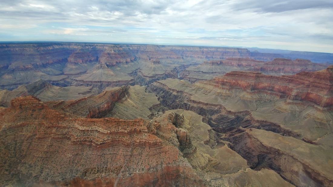 The canyon from above