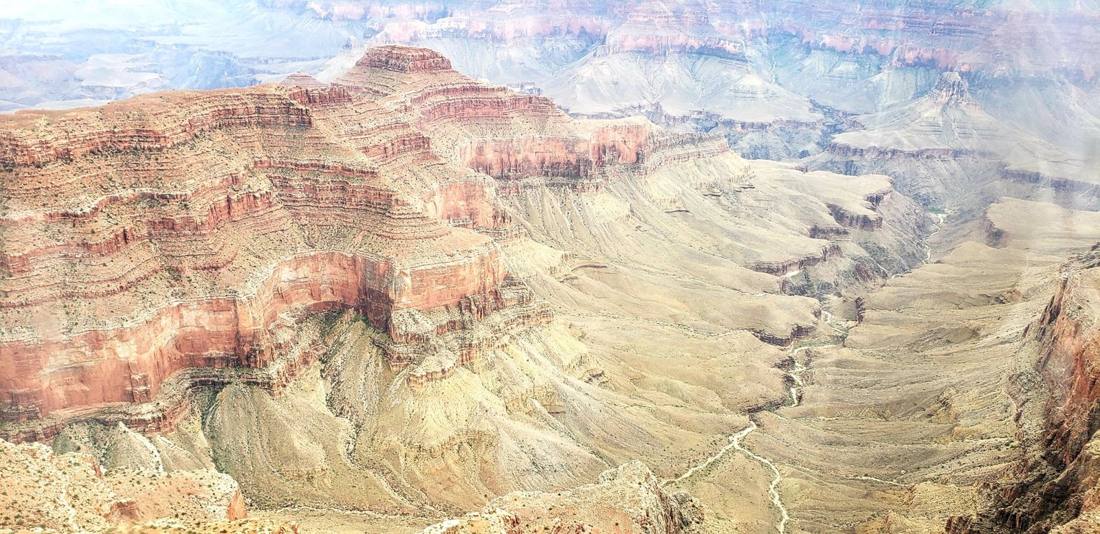 The canyon from above