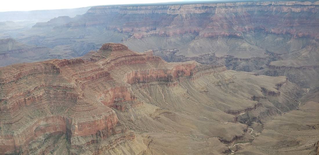 The canyon from above