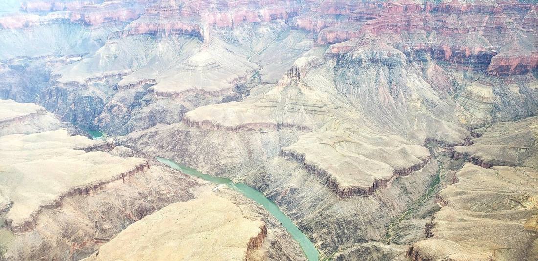 The canyon from above