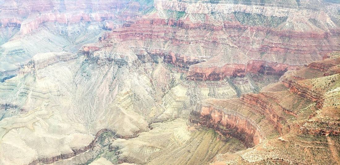 The canyon from above