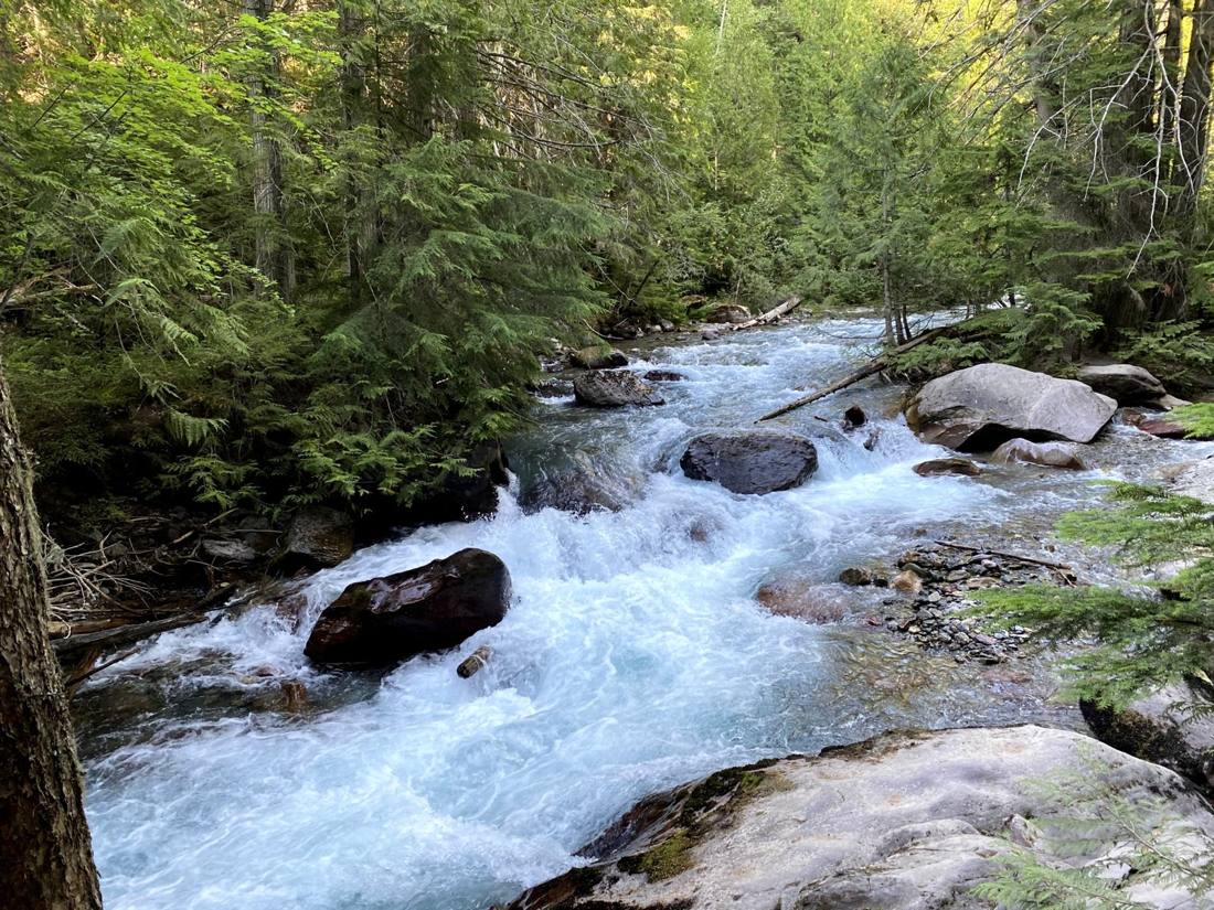The waterfalls