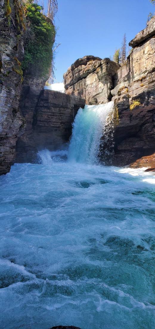 The waterfalls