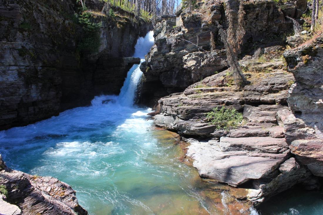 The waterfalls
