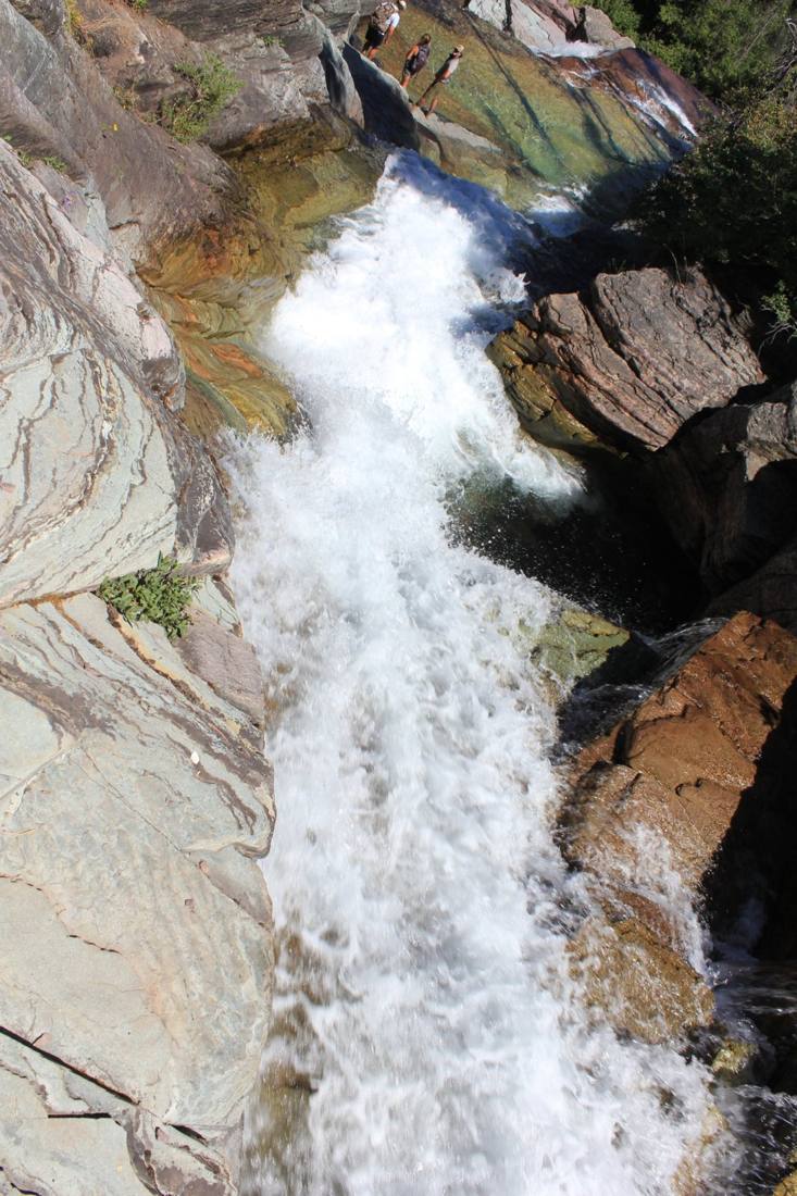 The waterfalls