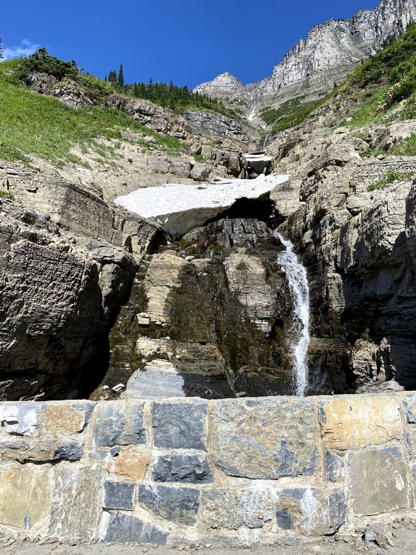 The waterfalls
