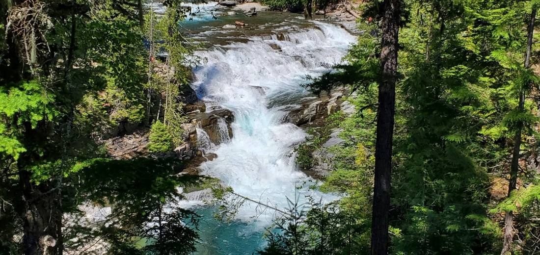 The waterfalls