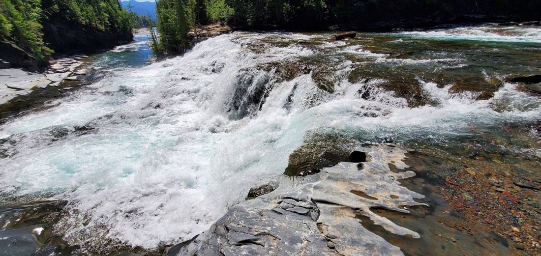 The waterfalls