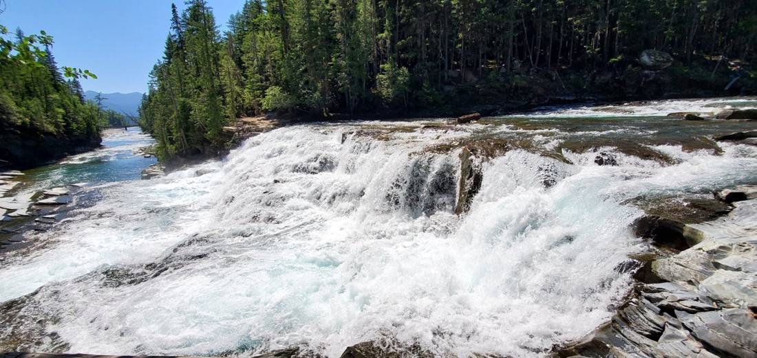 The waterfalls
