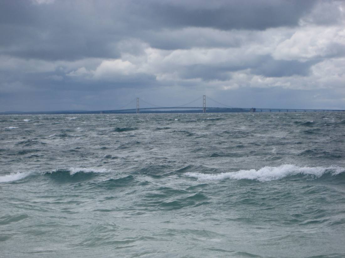 Arch Rock & the shoreline