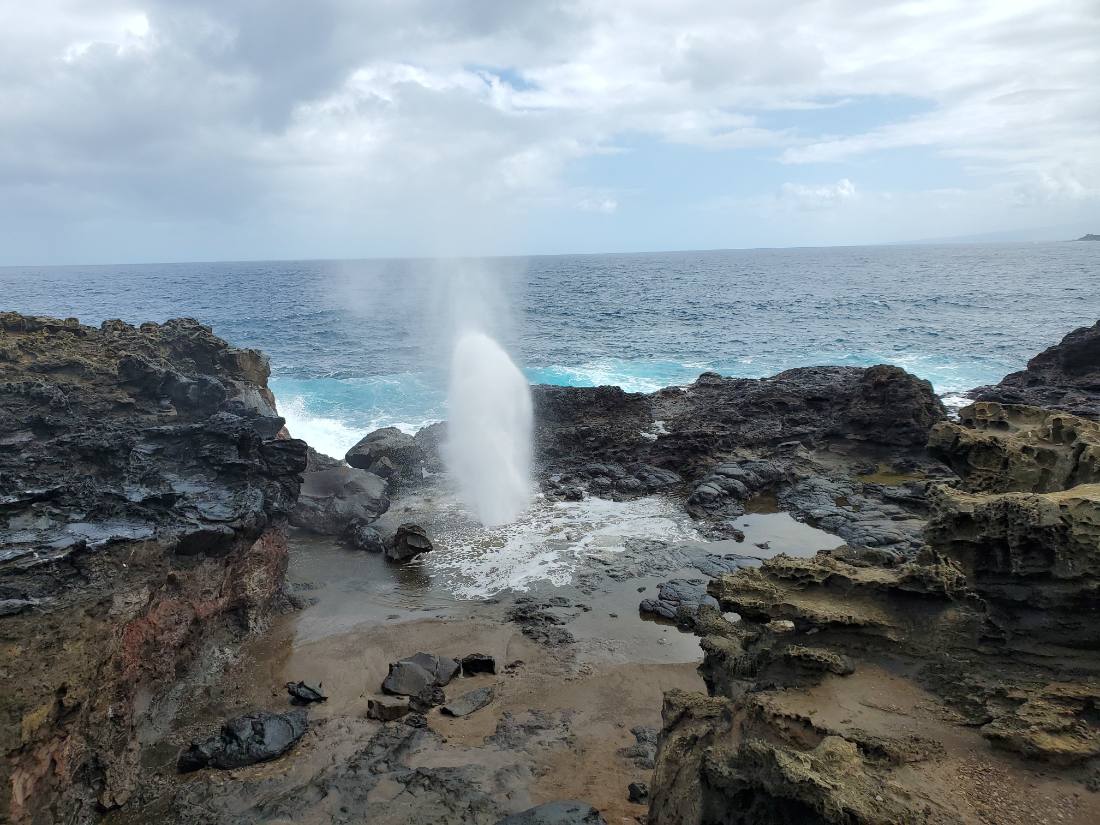 West Maui Coast & Blowholes