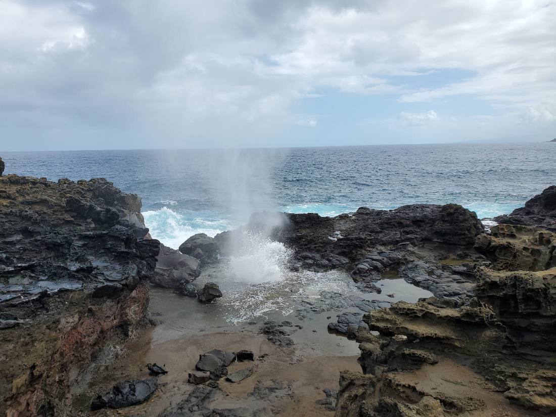 West Maui Coast & Blowholes