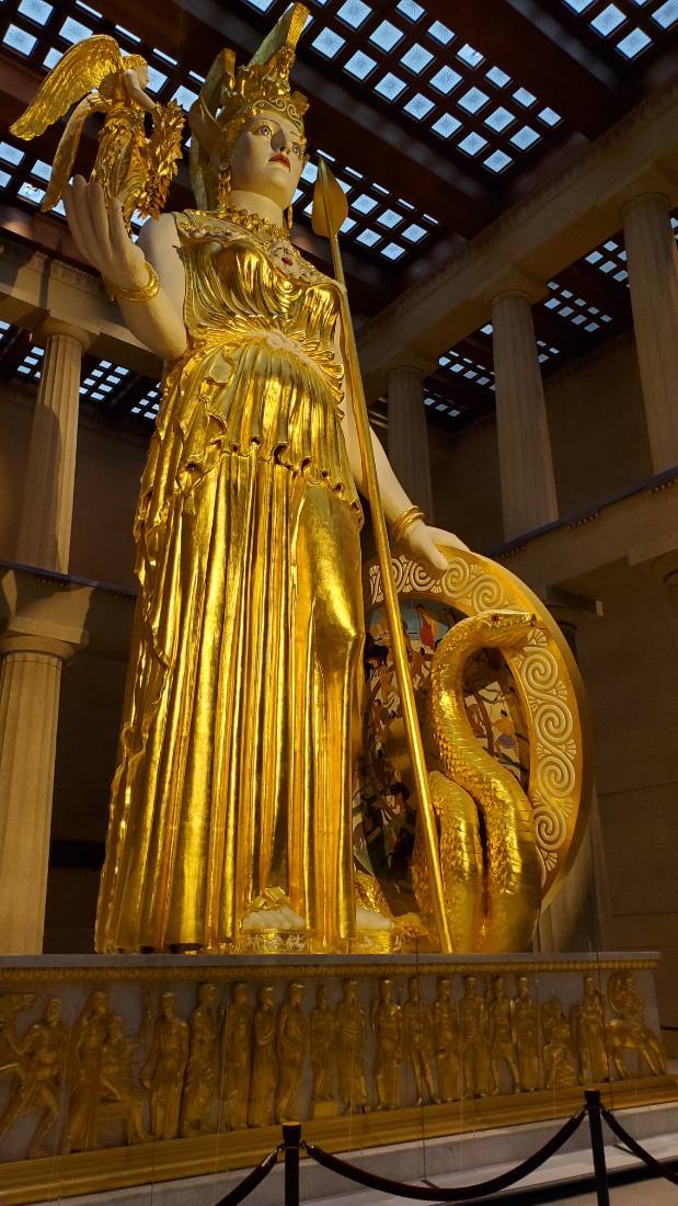 The Parthenon & Athena