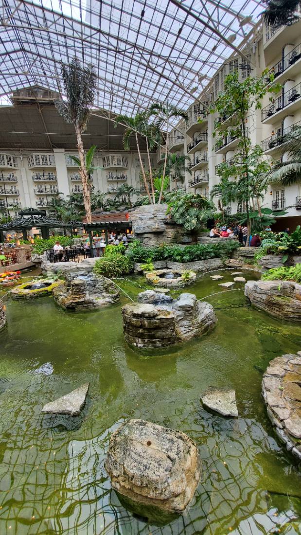 The Opryland gardens