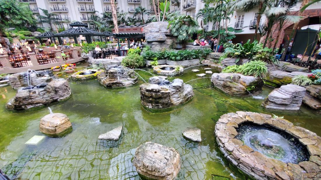 The Opryland gardens