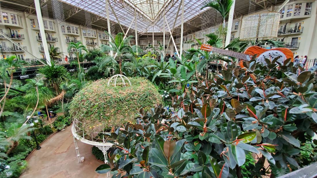 The Opryland gardens