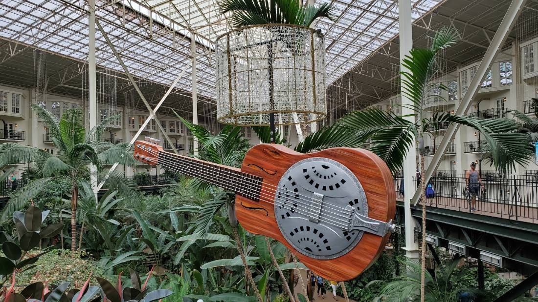 The Opryland gardens