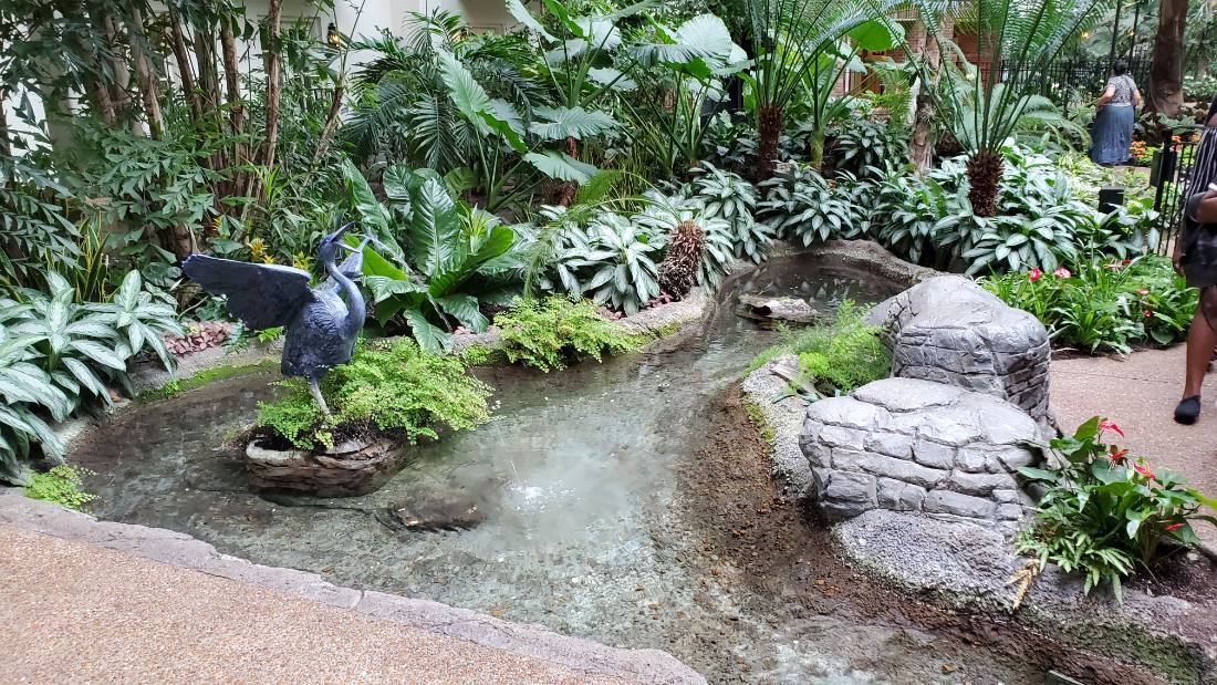 The Opryland gardens