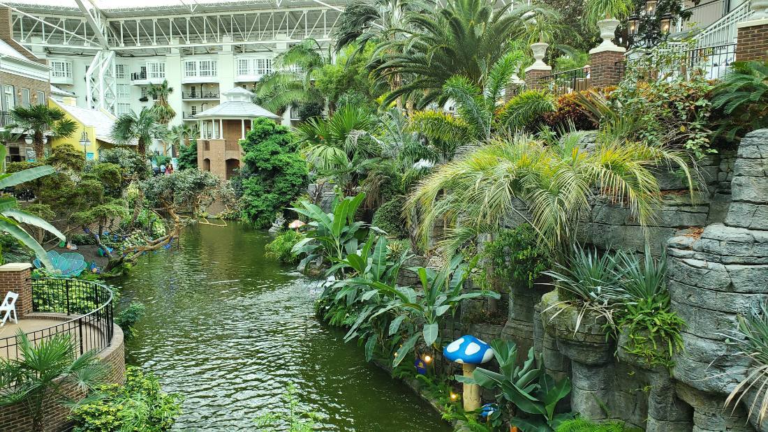 The Opryland gardens