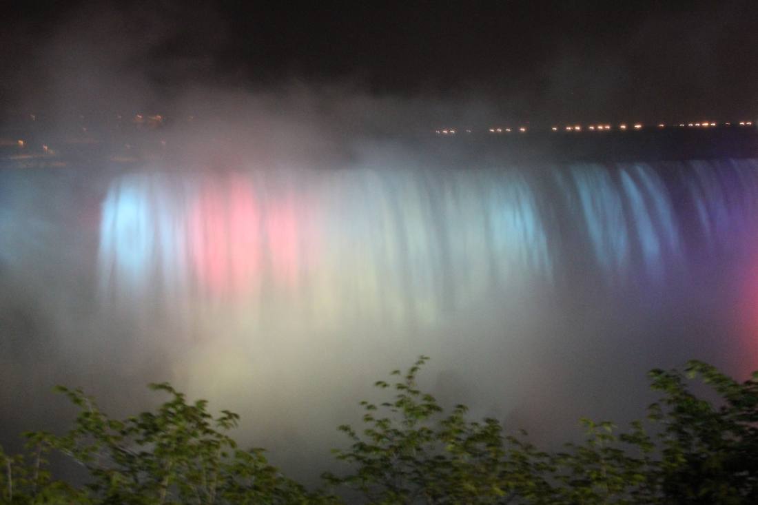 Niagara by night
