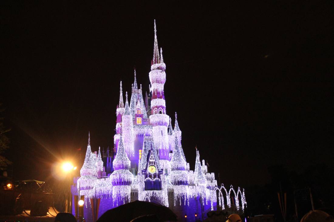 Magic Kingdom at Christmas