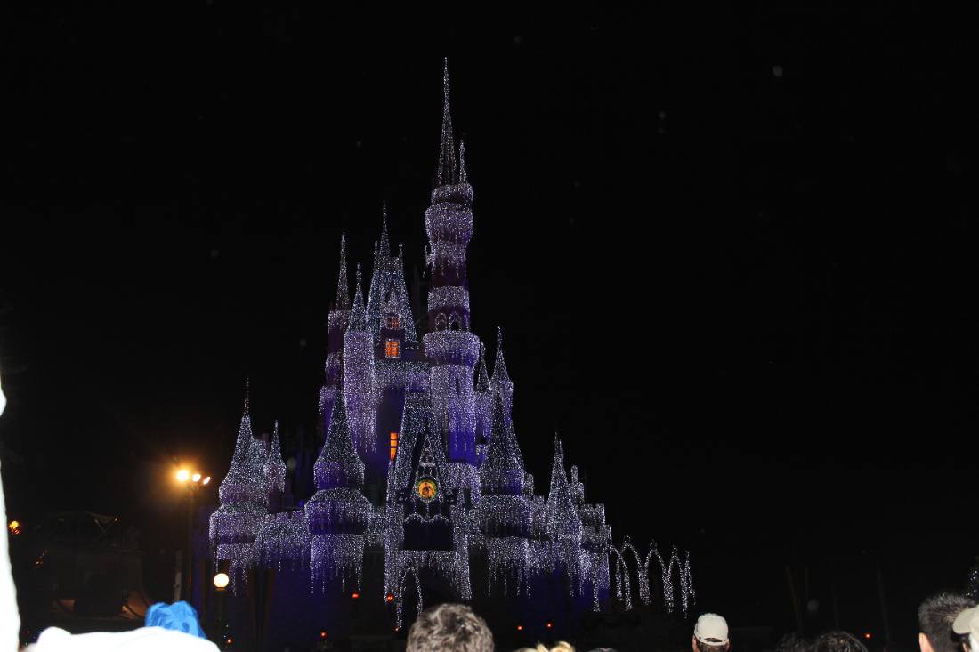 Magic Kingdom at Christmas
