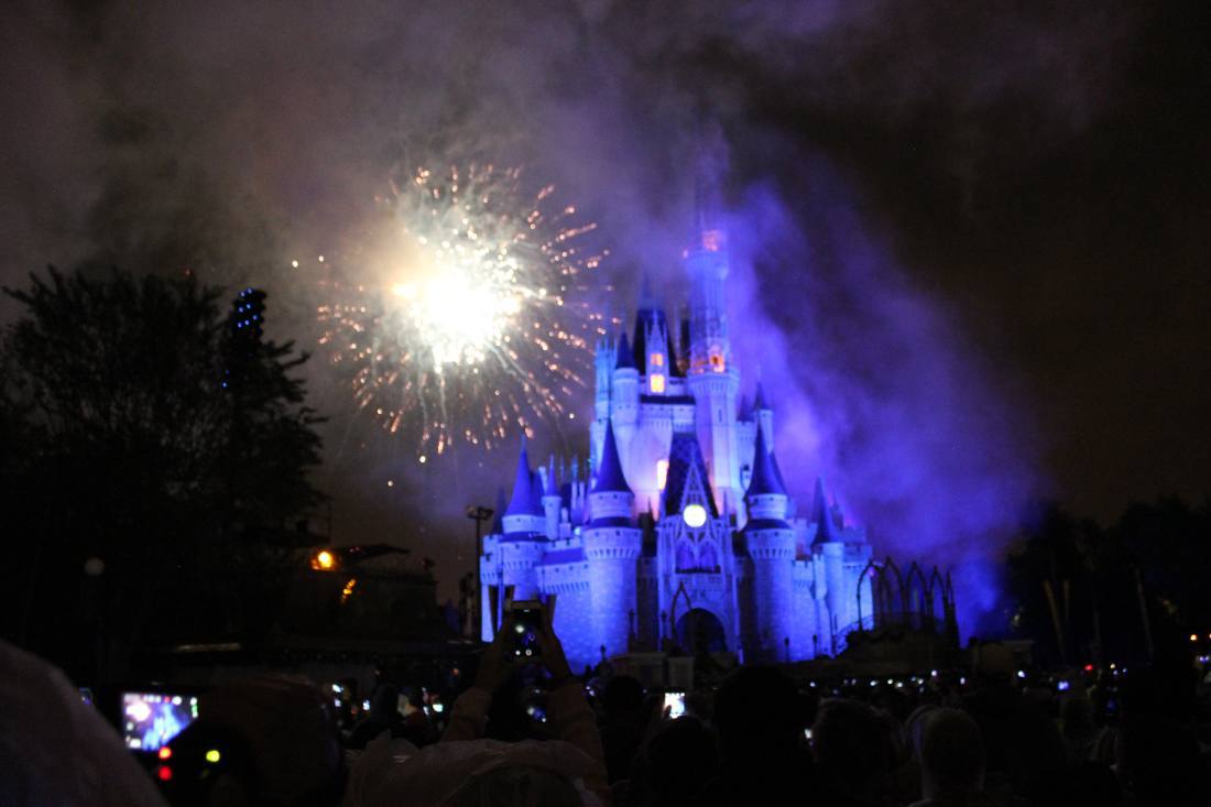 Magic Kingdom at Christmas