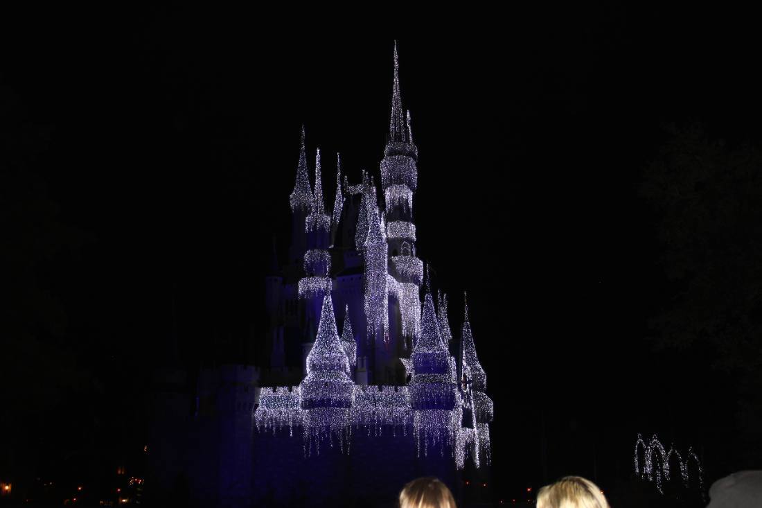 Magic Kingdom at Christmas