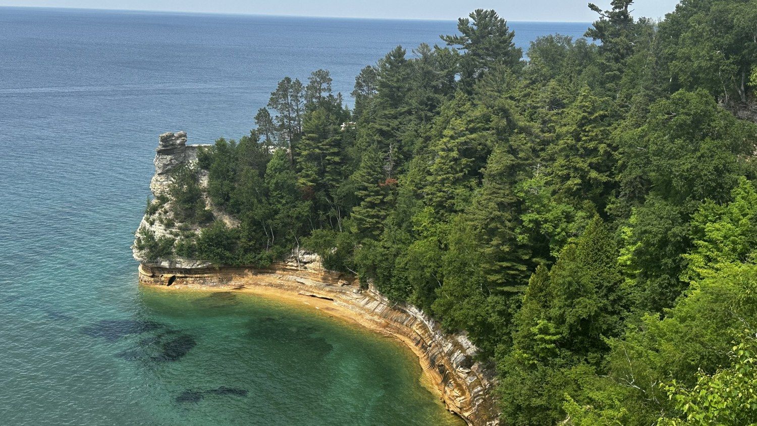Pictured Rocks by boat