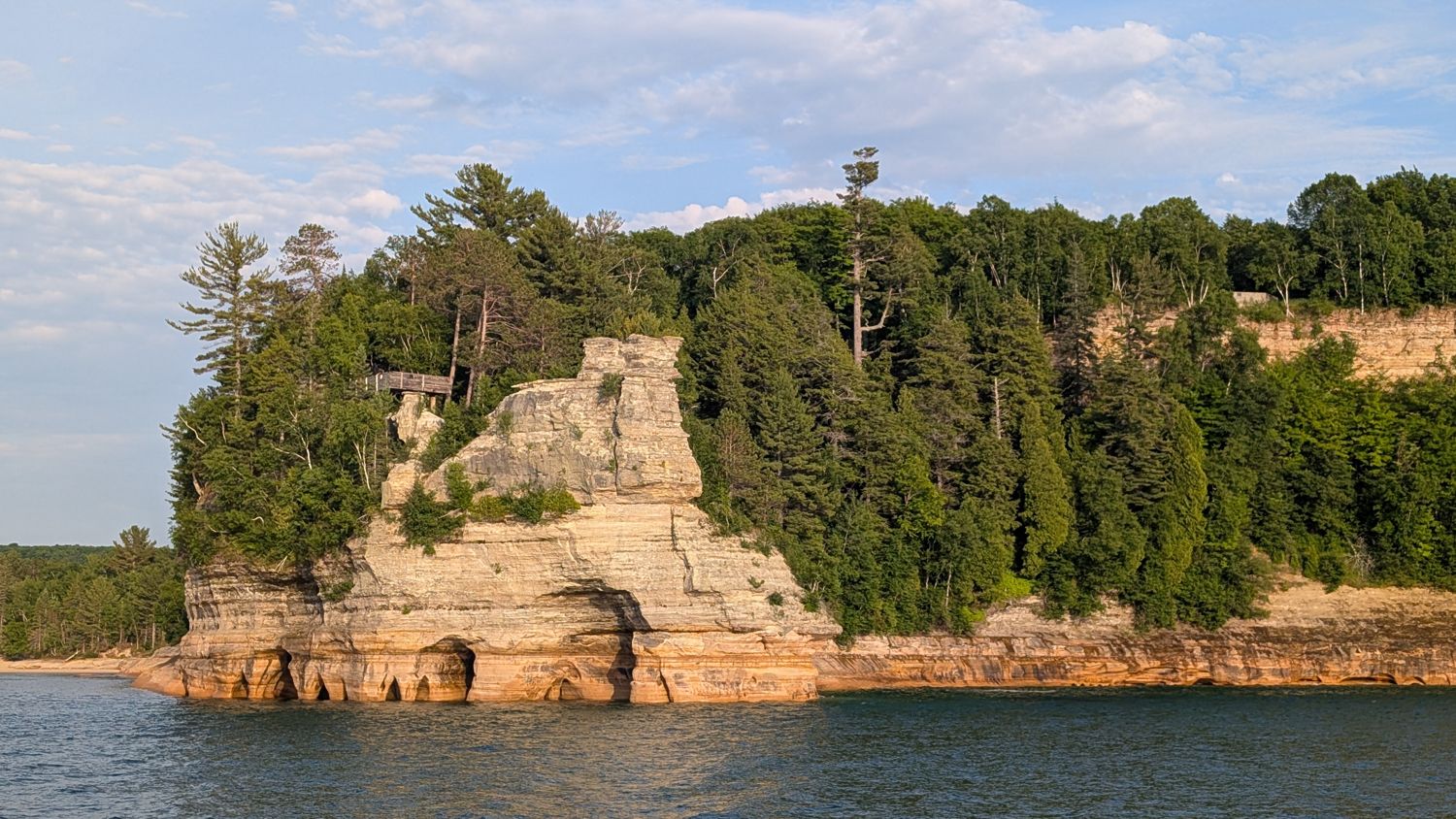 Pictured Rocks by boat