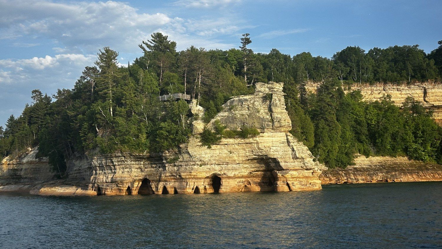 Pictured Rocks by boat