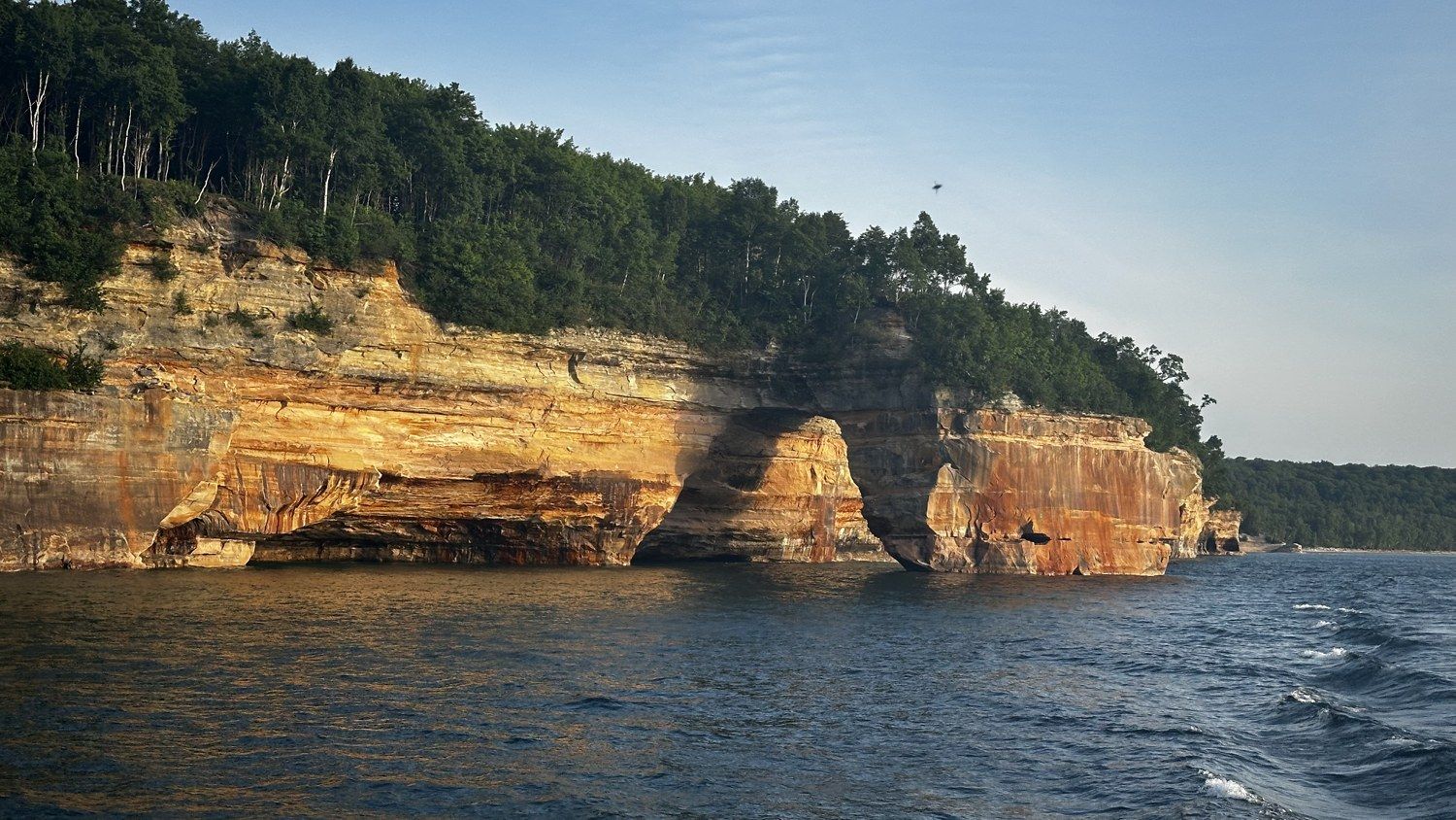 Pictured Rocks by boat