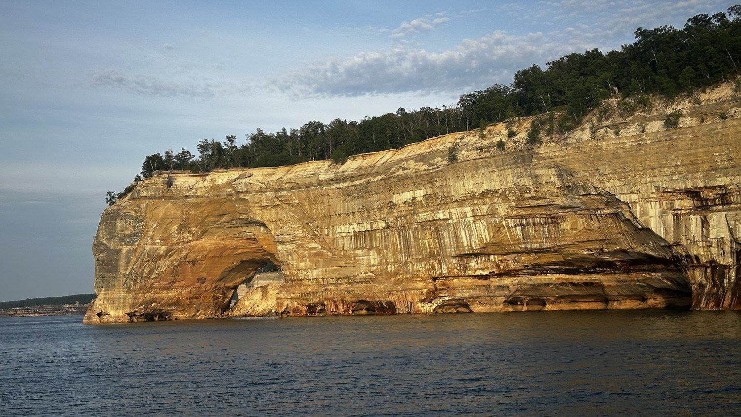 Pictured Rocks by boat